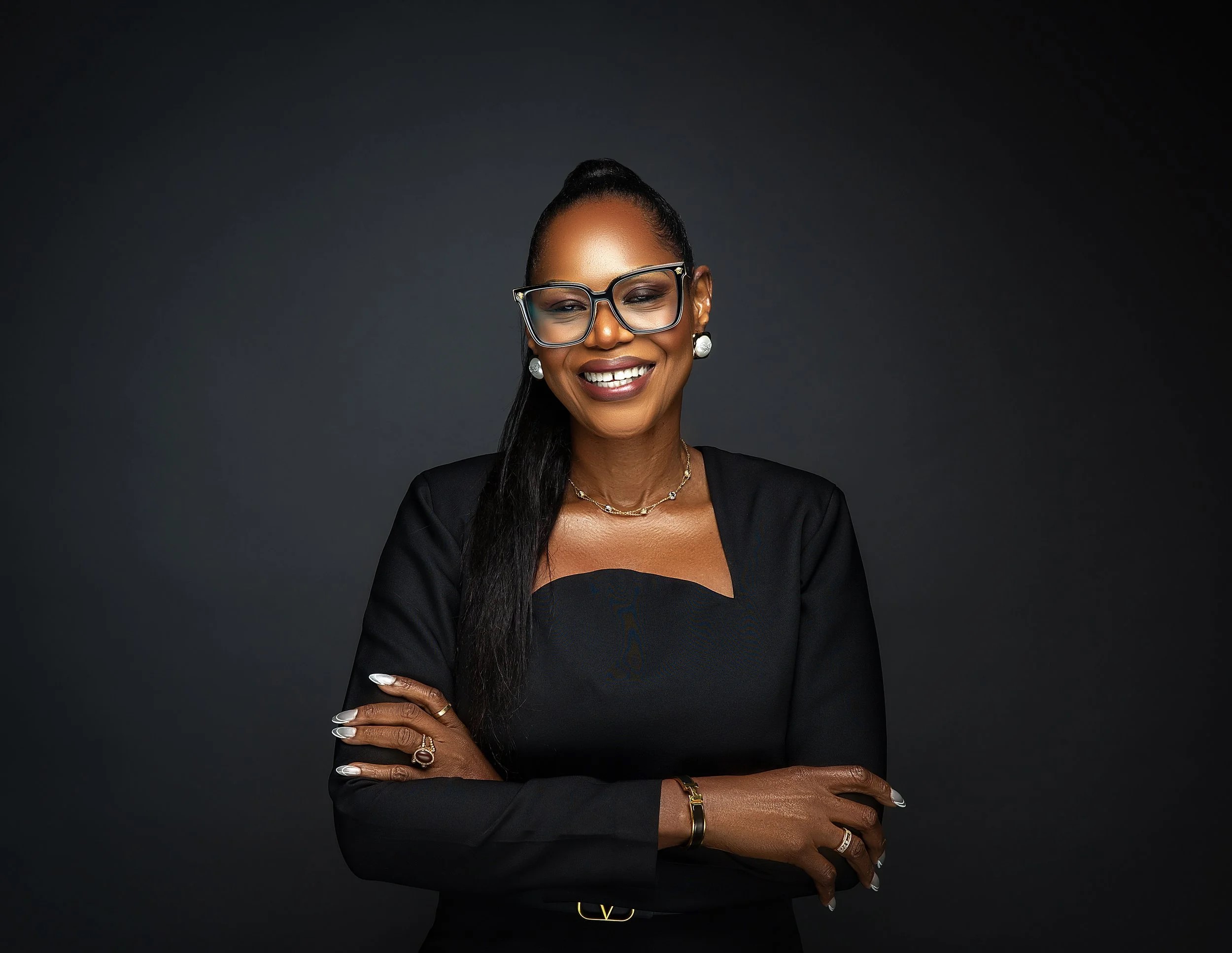 Toyin Johnson in a professional setting